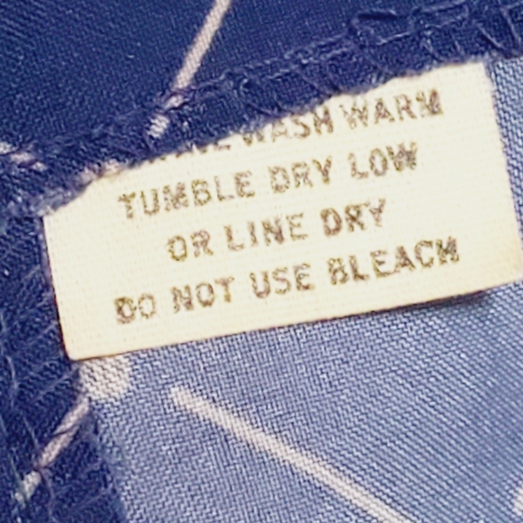 Bill Blass Men's Robe Blue Check Pattern One Size - Picture 3 of 8